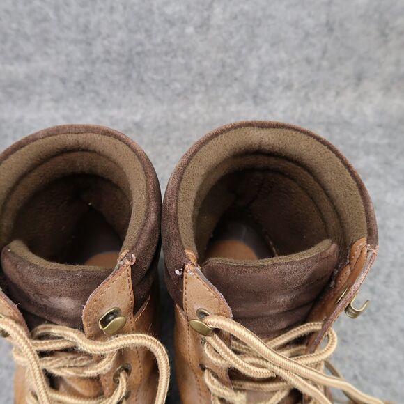 Sperry Shoes Mens 8 Boots Duck Outdoor Leather Waterproof Brewster Lace Up Brown main image 5
